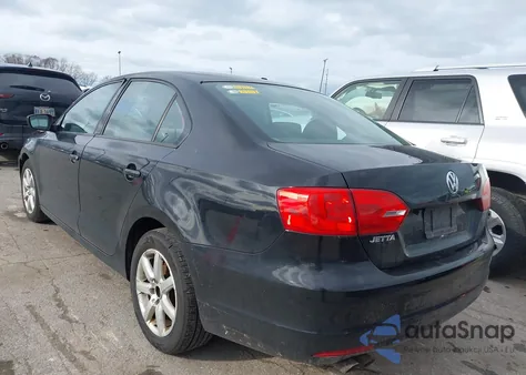 2011 Volkswagen Jetta 2.0L S из США, поврежденный, VIN 3VW2K7AJ4BM016735